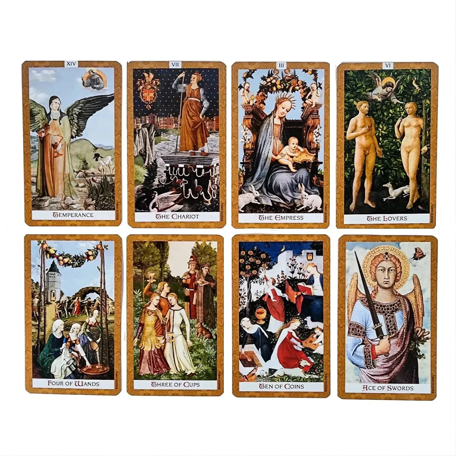 Golden Tarot Deck